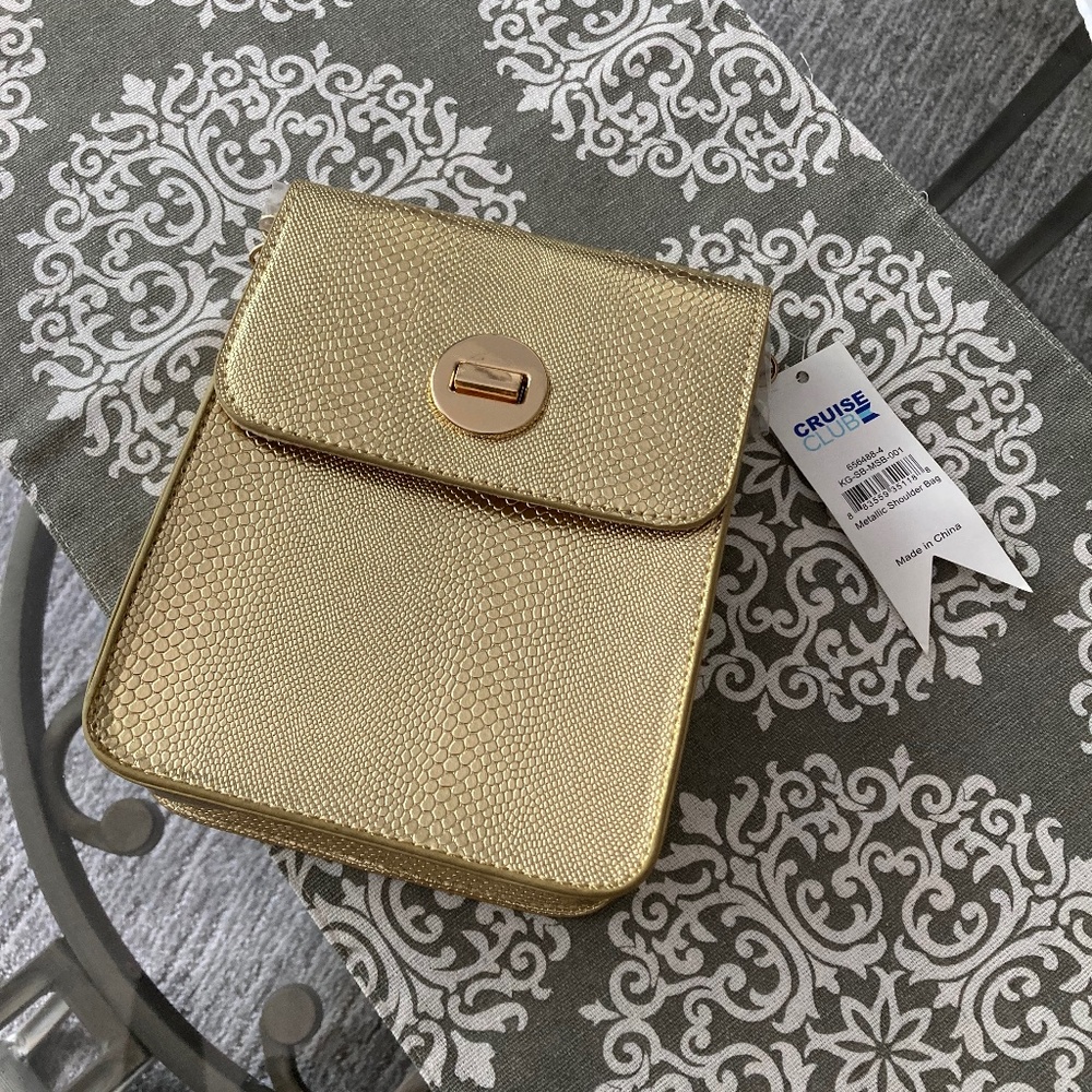Metallic Shoulder Bag NWT